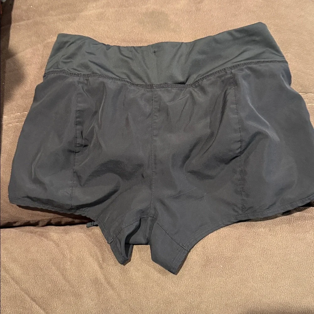 Nike Women's Black Athletic Shorts with Reflective Swoosh Size S